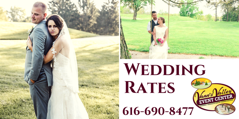 wedding venue rates